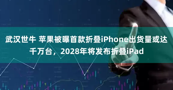 武汉世牛 苹果被曝首款折叠iPhone出货量或达千万台，2028年将发布折叠iPad